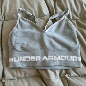 Under Armour Blue Sports Bra with Supportive Band